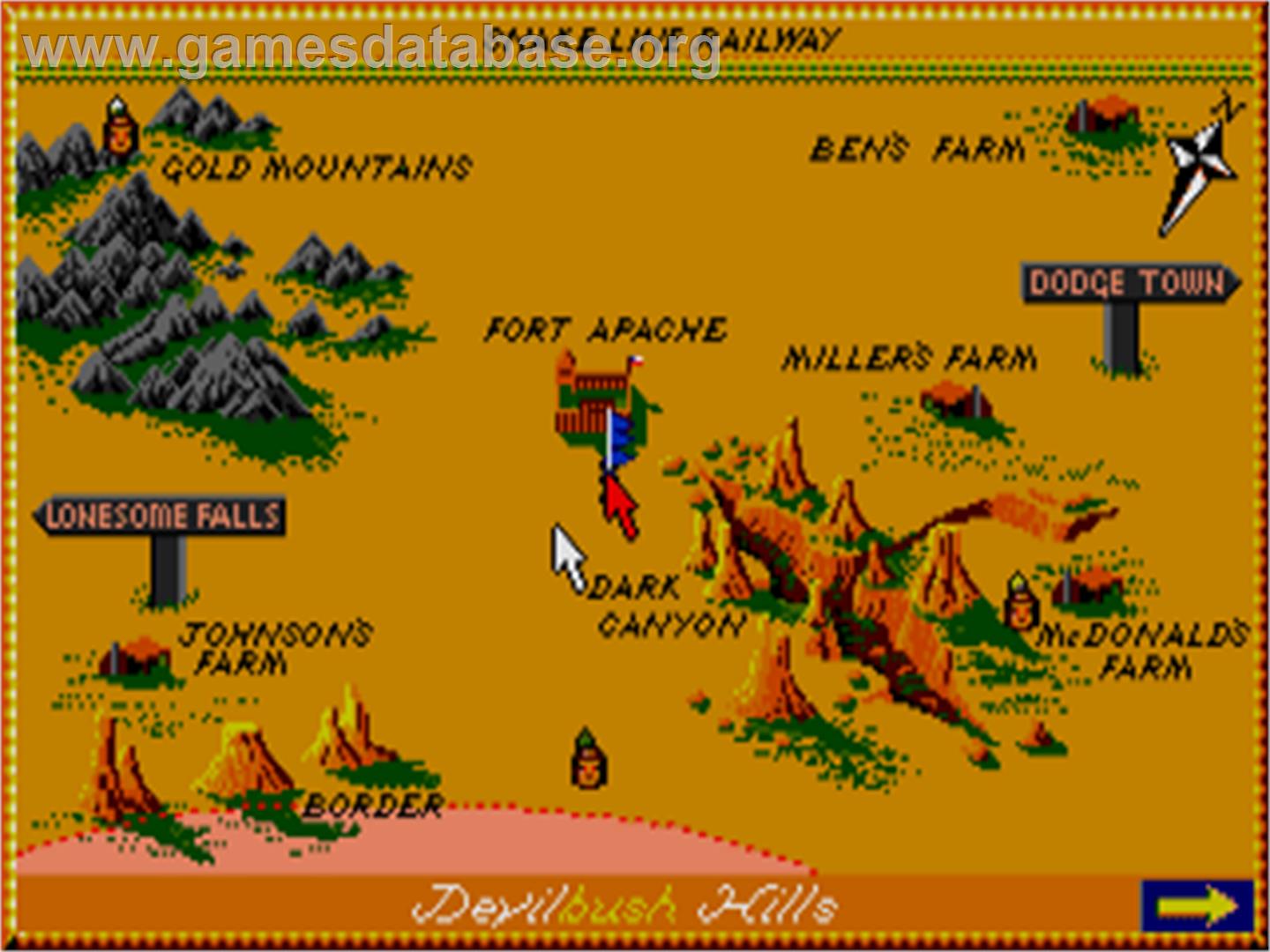 Fort Apache - Atari ST - Artwork - In Game